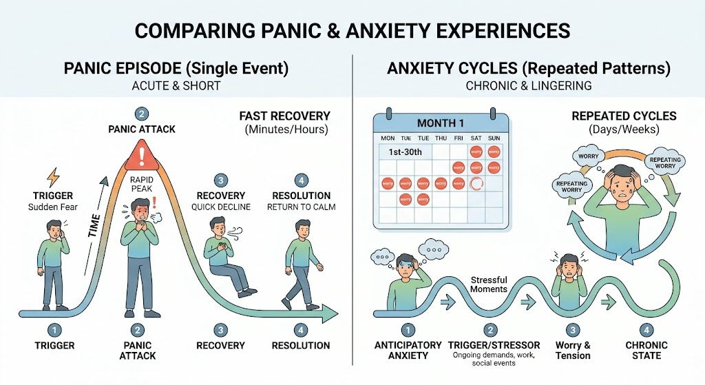Panic Attack vs Panic Disorder