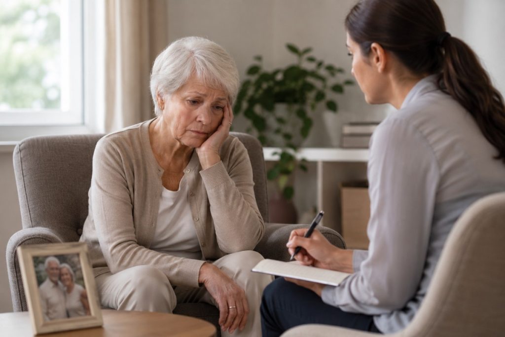 Grief Counseling for Seniors in Georgia: When Loss Becomes Depression or Anxiety